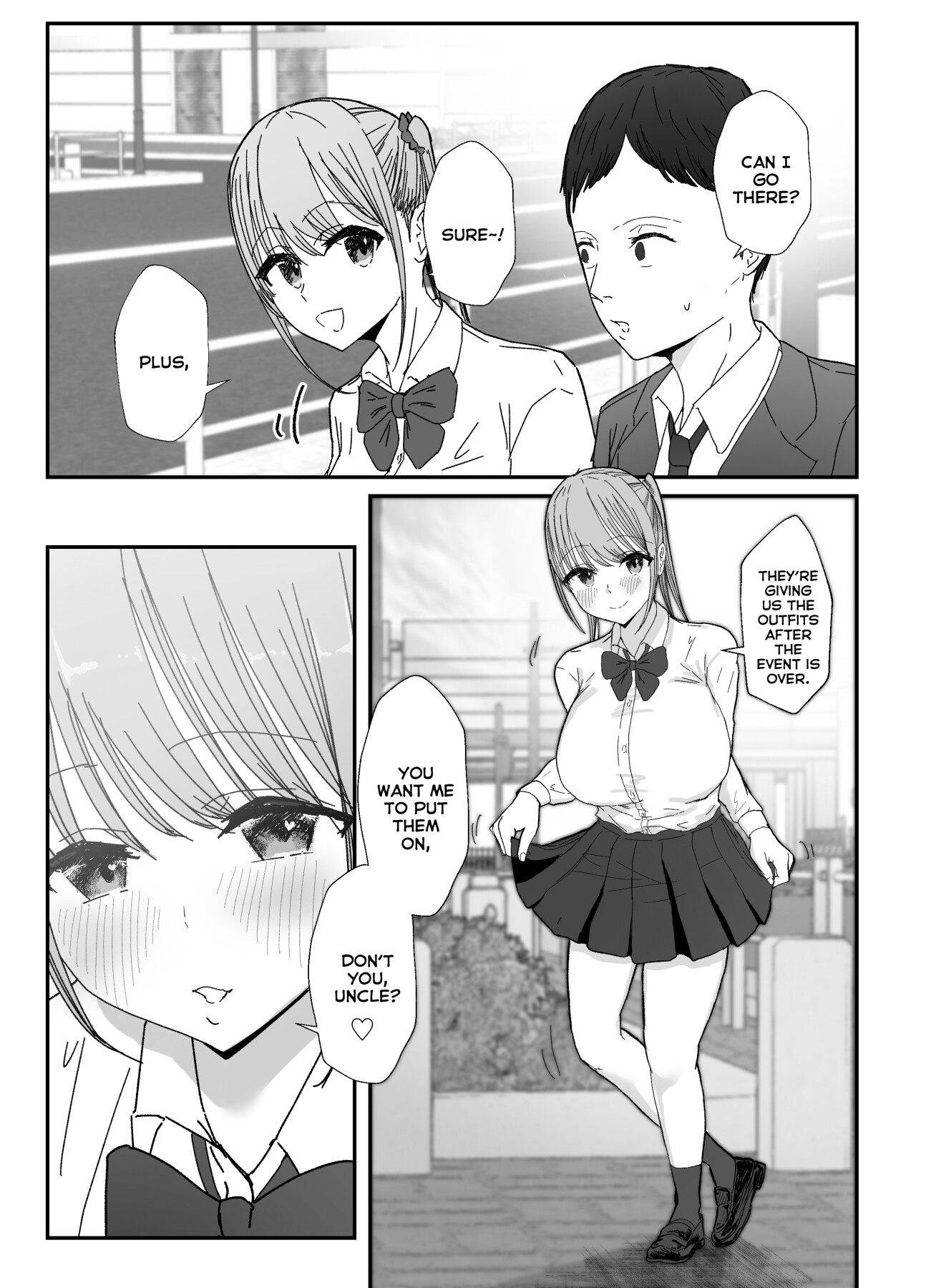 Hentai Manga Comic-My busty niece, a high school girl living with me, gives me a lot of comfort through sweet sex.-Read-62